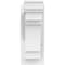 Ekena Millwork Merced Architectural Grade PVC Outlooker with Traditional Ends, 7"W X 14"D X 18"H OUTP07X14X18MRC01 - alternate 2